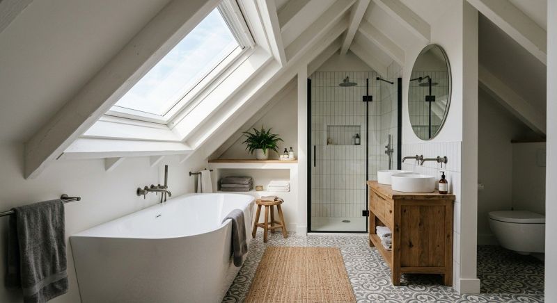 Attic Bathroom Remodeling in Lewis County, WA